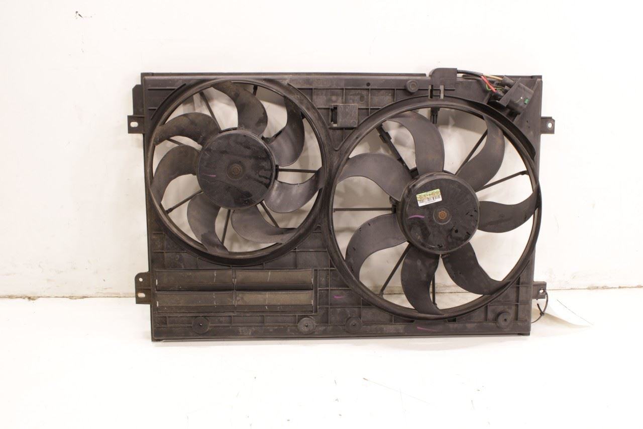 2006-2018 Volkswagen Passat SE 1.8L FWD Dual Radiator Cooling Fan Motor Assembly - Alshned Auto Parts