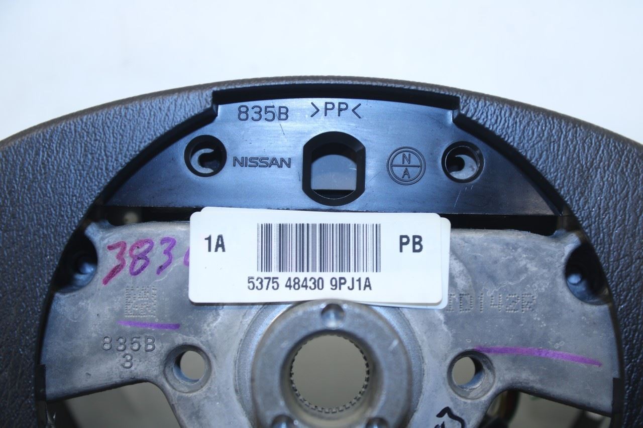 2016-20 Nissan Pathfinder SV 3.5L AWD Steering Wheel Leather w/ Control Buttons - Alshned Auto Parts