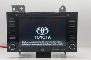 2018-2020 Toyota Sienna JBL Audio Radio Receiver w/ Display 86140-08210 OEM
