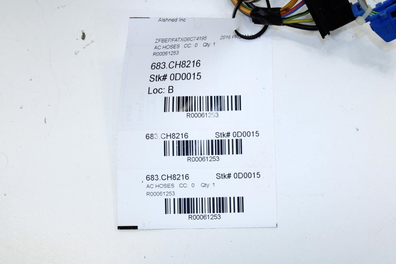 2015-2022 Ram ProMaster City A/C and Heater Wiring Harness A71220200 OEM - Alshned Auto Parts