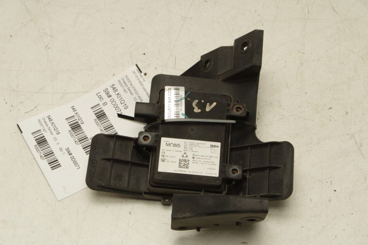 2019-2020 Kia Optima LX Rear Left Side Blind Spot Detection Radar Sensor Module - Alshned Auto Parts