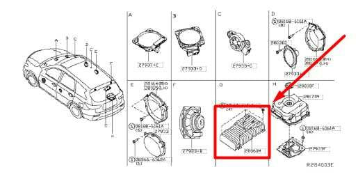 2014-2020 Infiniti QX60 Bose Audio Equipment Radio Amplifier AMP 28061-3JC0B OEM - Alshned Auto Parts