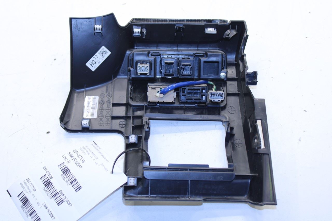 16-21 Subaru WRX Premium Dashboard LH Side Lower Trim Panel w/ Control Switches - Alshned Auto Parts