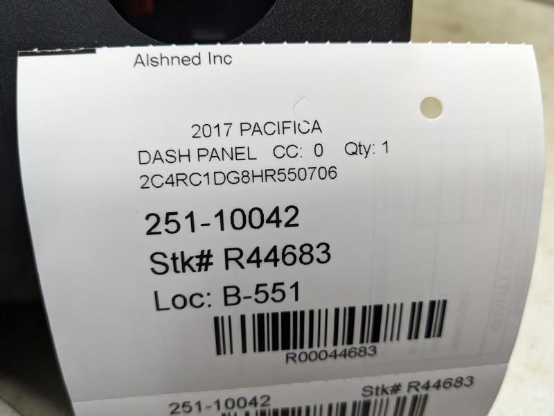 2017-2024 Chrysler Pacifica Steering Column Shroud Cover 5RL41DX9AD OEM - Alshned Auto Parts