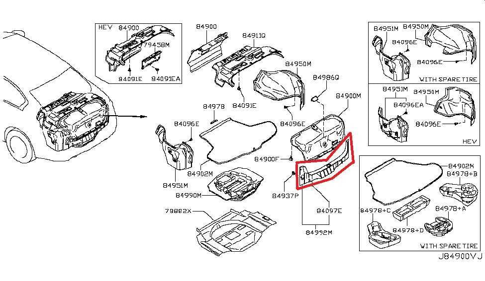 14-20 Infiniti Q50 Premium RR Trunk Latch Lock Sill Scuff Plate 849924GA2A *ReaD - Alshned Auto Parts
