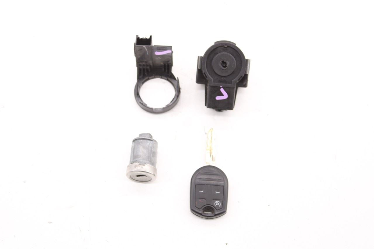 11-22 Ford F250 Lariat Crew Cab Ignition Switch Lock Cylinder w/ Remote Fob Key - Alshned Auto Parts