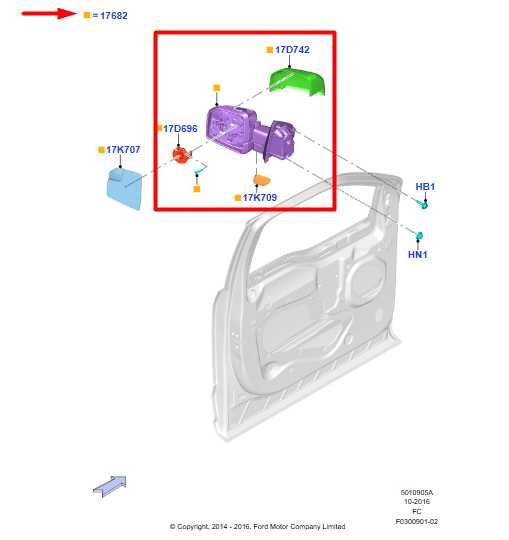 2015-20 Ford F150 XL Driver Left Side Rear View Mirror JL34-17683-BB OEM *ReaD* - Alshned Auto Parts