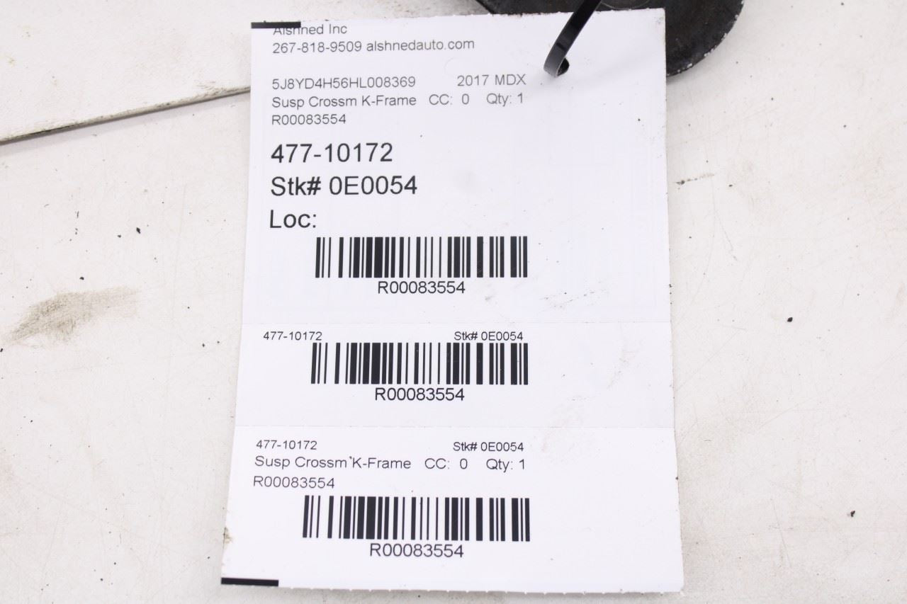 2014-2020 Acura MDX w/Technology Pkg AWD Front Crossmember Subframe Stiffener9