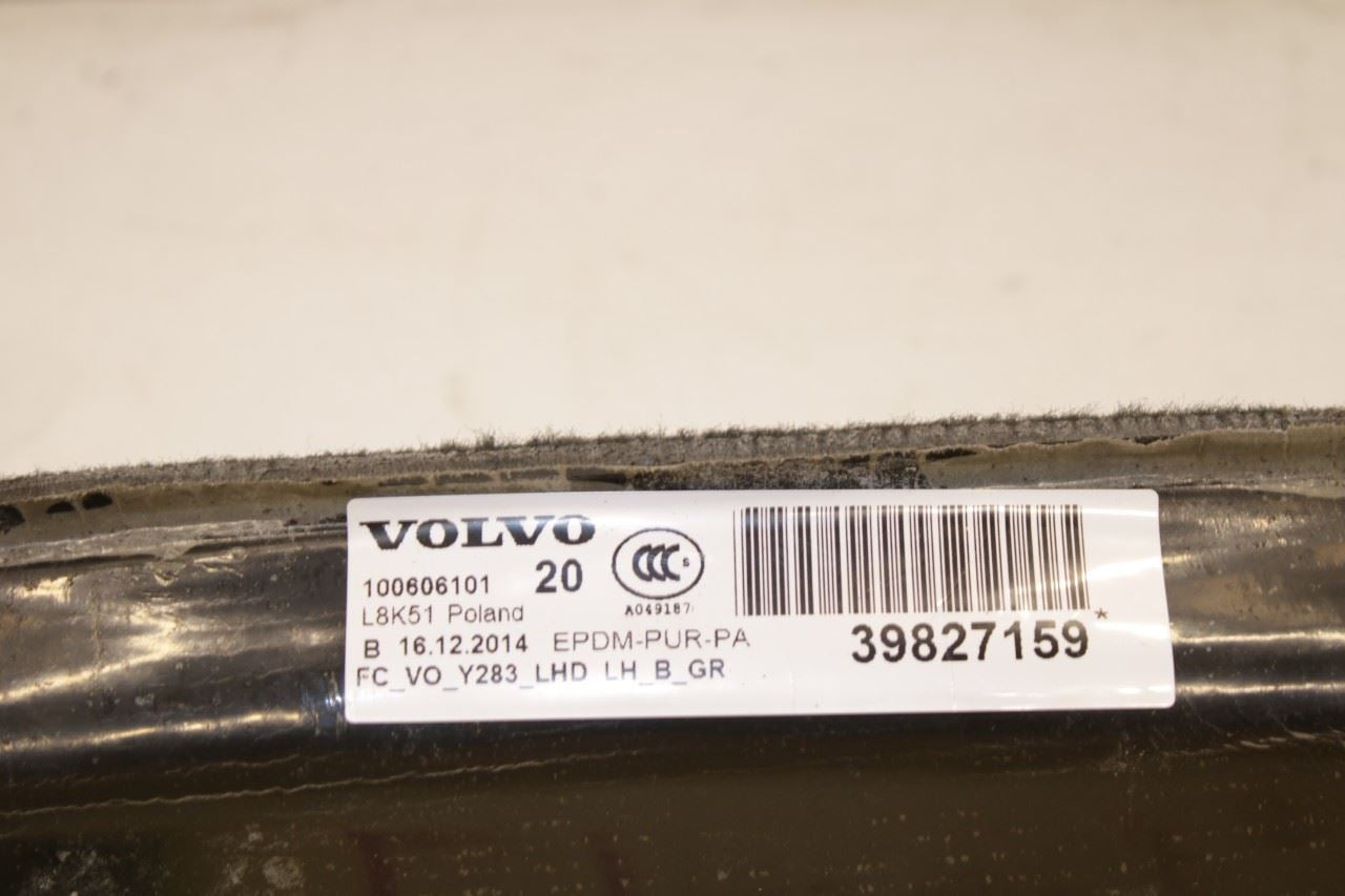 15-16 Volvo S60 T5 Premier Front Driver Left Side Floor Interior Covering Carpet - Alshned Auto Parts