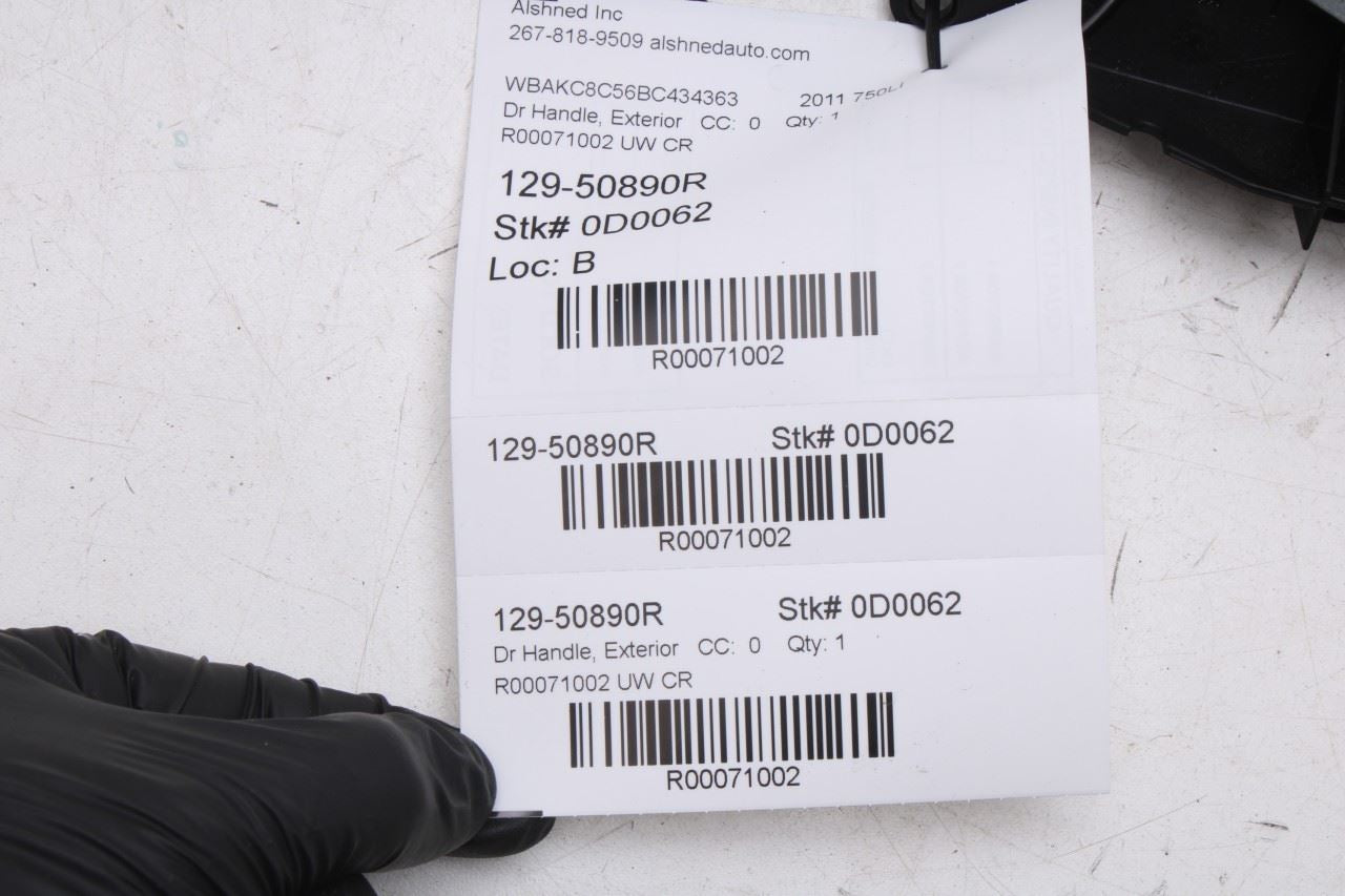 2010-15 BMW 750Li xDrive Front Door Passenger Right Side Exterior Handle *ReaD* - Alshned Auto Parts