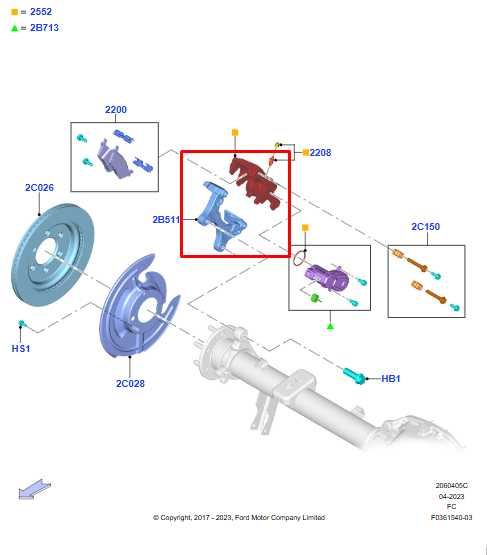 19-20 Ford F150 XL Super Cab Rear Left Driver Side Brake Disc Caliper KL3Z2553A - Alshned Auto Parts