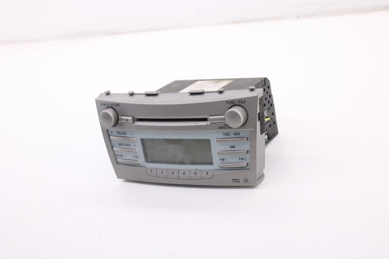 2007-2009 Toyota Camry Fujitsu Ten CD Player Radio Faceplate Control w/ Receiver3