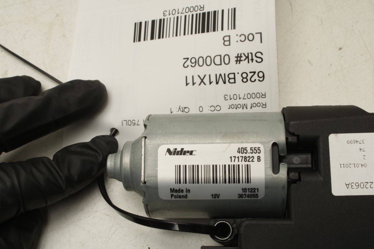 2010-2015 BMW 750Li xDrive Sunroof Sun Roof Motor 67617316535 OEM - Alshned Auto Parts