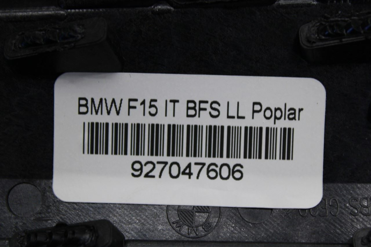 14-18 BMW X5 xDrive35i Front Dashboard RH and LH Side Wood Trim Panel Poplar Set - Alshned Auto Parts