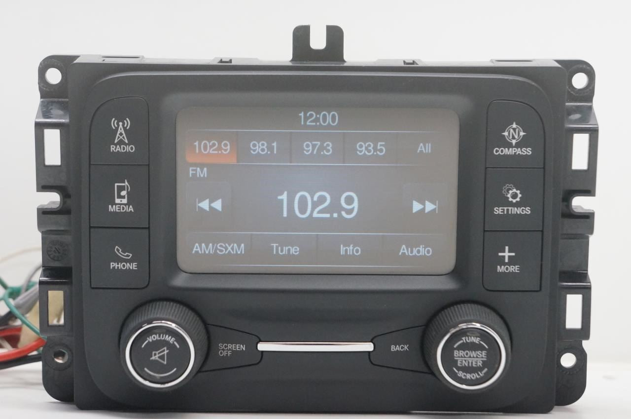 2013-2016 Ram 1500 Audio Radio Receiver Uconnect w/ 5'' Display 68365210AC OEM - Alshned Auto Parts