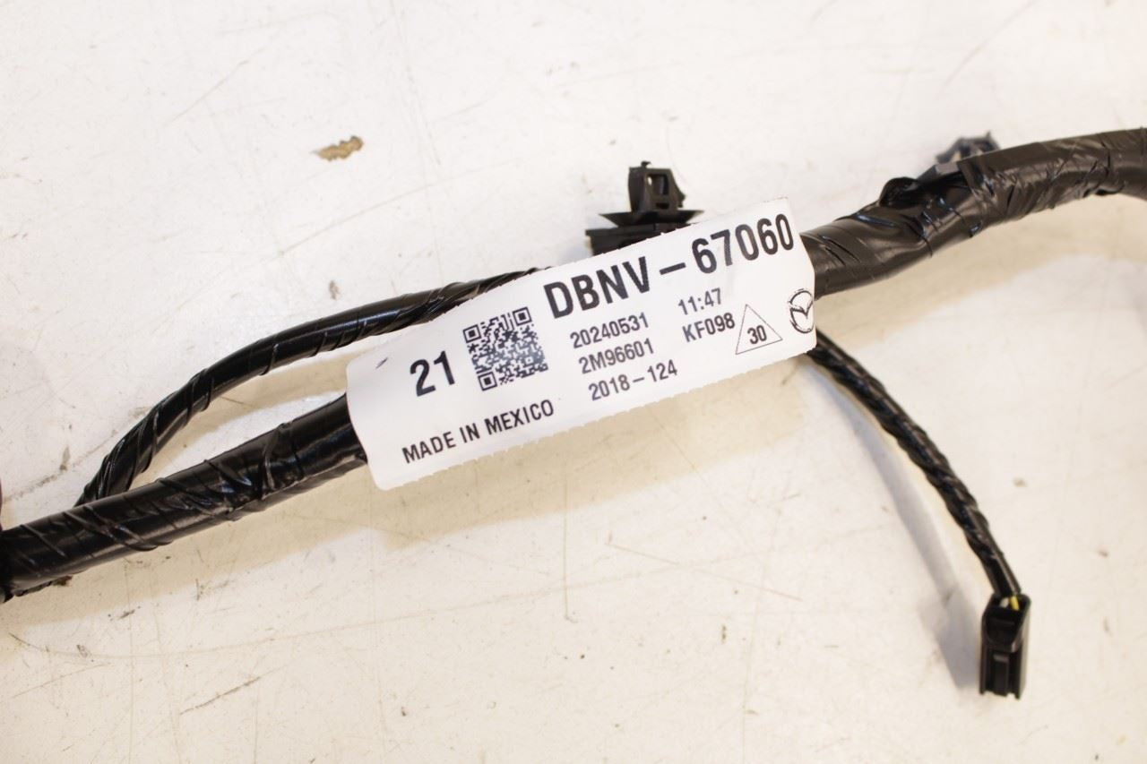 2023-2025 Mazda CX-30 2.5 S Rear Tailgate Trunk Lid Wire Harness DBNV-67-060 OEM - Alshned Auto Parts