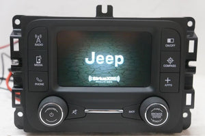15-17 Jeep Renegade AM FM XM Satellite Radio Display Screen OEM 07356372860