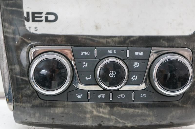 13-17 Buick Enclave Leather Group AC Heater Temperature Climate Control w/ Trim - Alshned Auto Parts