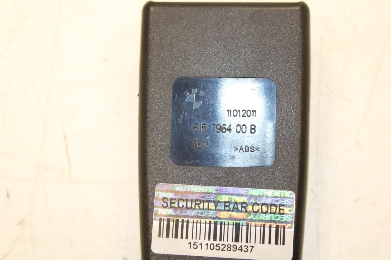 2010-2012 BMW 750Li xDrive 4.4L AWD Front Passenger Right Side Seat Belt Buckle - Alshned Auto Parts