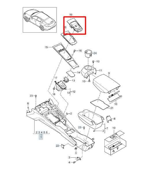 2010-2016 Porsche Panamera 4 3.6L AWD Front Center Console Shifter Trim Plate - Alshned Auto Parts