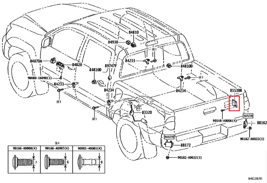 2014-2023 Toyota Tacoma Limited 3.5L 4WD Rear Cargo Bed Power Outlet Socket Plug - Alshned Auto Parts