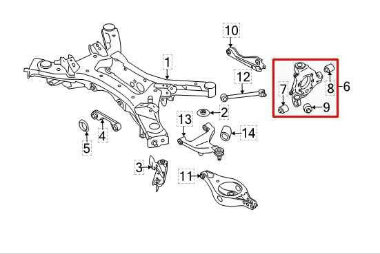 2018-2020 Nissan Pathfinder SV Rear Right Side Spindle Knuckle Hub 43021-3JA0B - Alshned Auto Parts