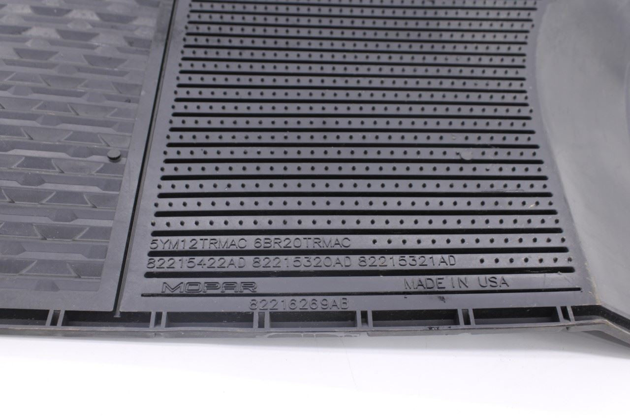 19-24 Ram 1500 Big Horn Crew Cab Front Rear 2nd Row RH LH All-Weather Floor Mats19