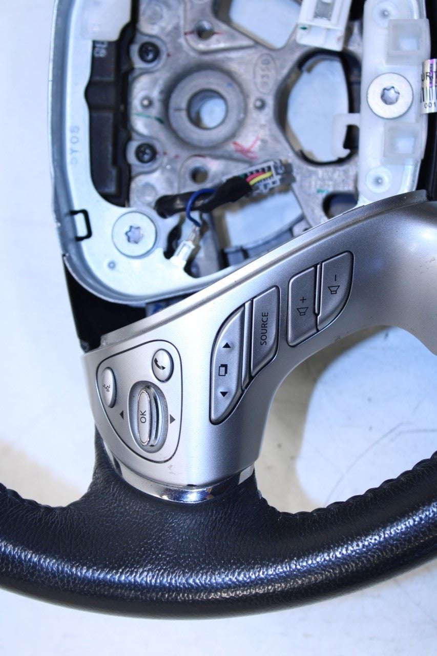 15-19 Nissan Murano Platinum 3.5L AWD Steering Wheel Leather w/ Control Buttons - Alshned Auto Parts