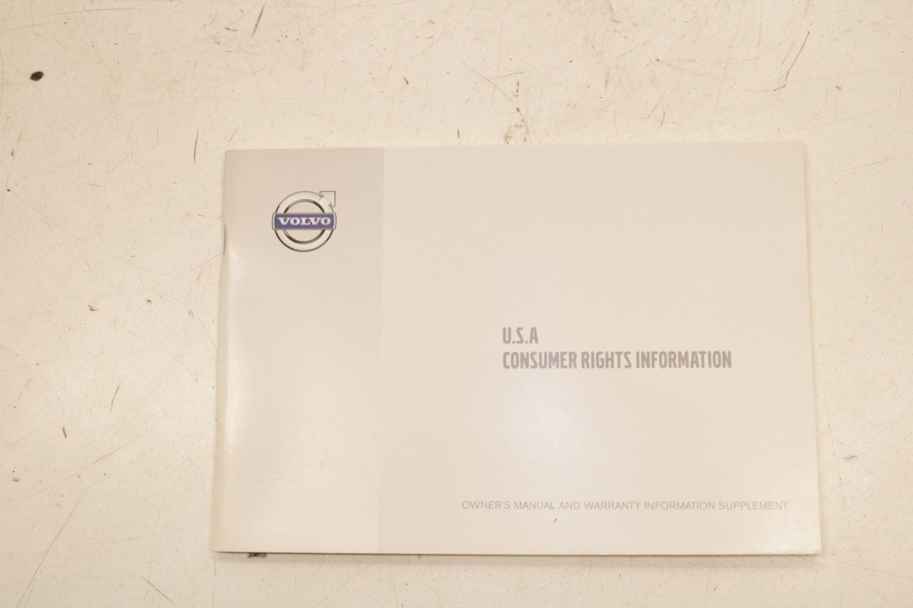 2015 Volvo S60 Owners Manual Set with Case R72092 - Alshned Auto Parts
