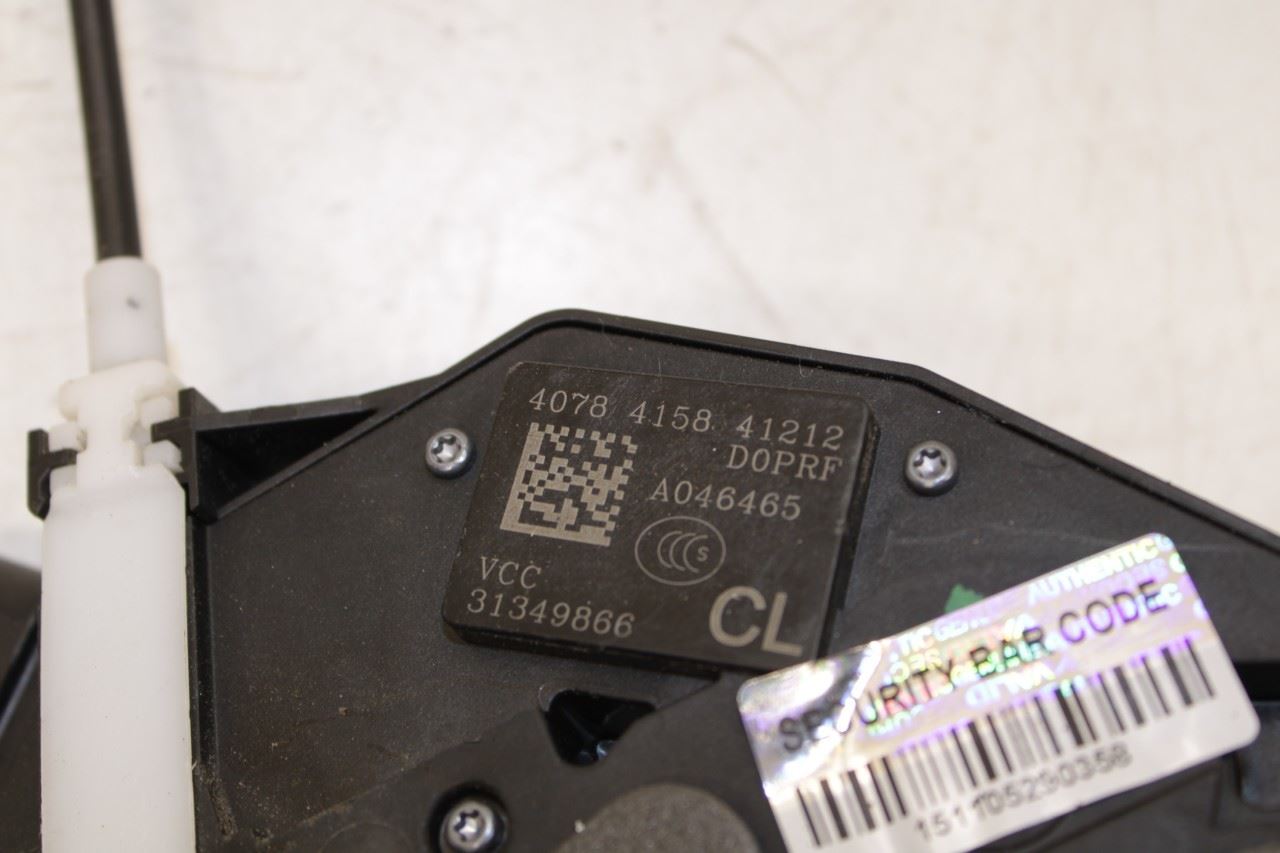 2015-2018 Volvo S60 T5 Premier Rear Right Side Door Lock Latch Actuator 31349866 - Alshned Auto Parts