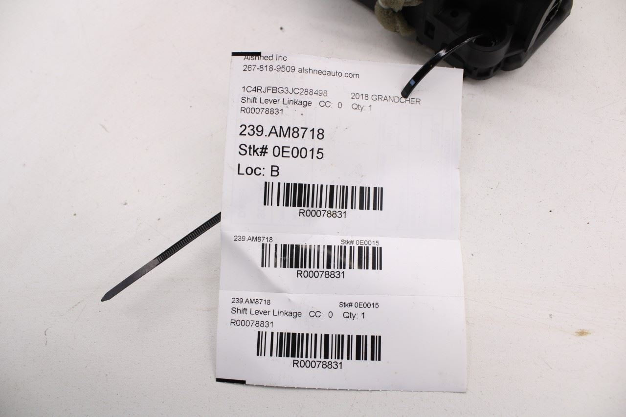 16-22 Jeep Grand Cherokee Limited 3.6L Automatic Transmission Gear Shifter Lever - Alshned Auto Parts