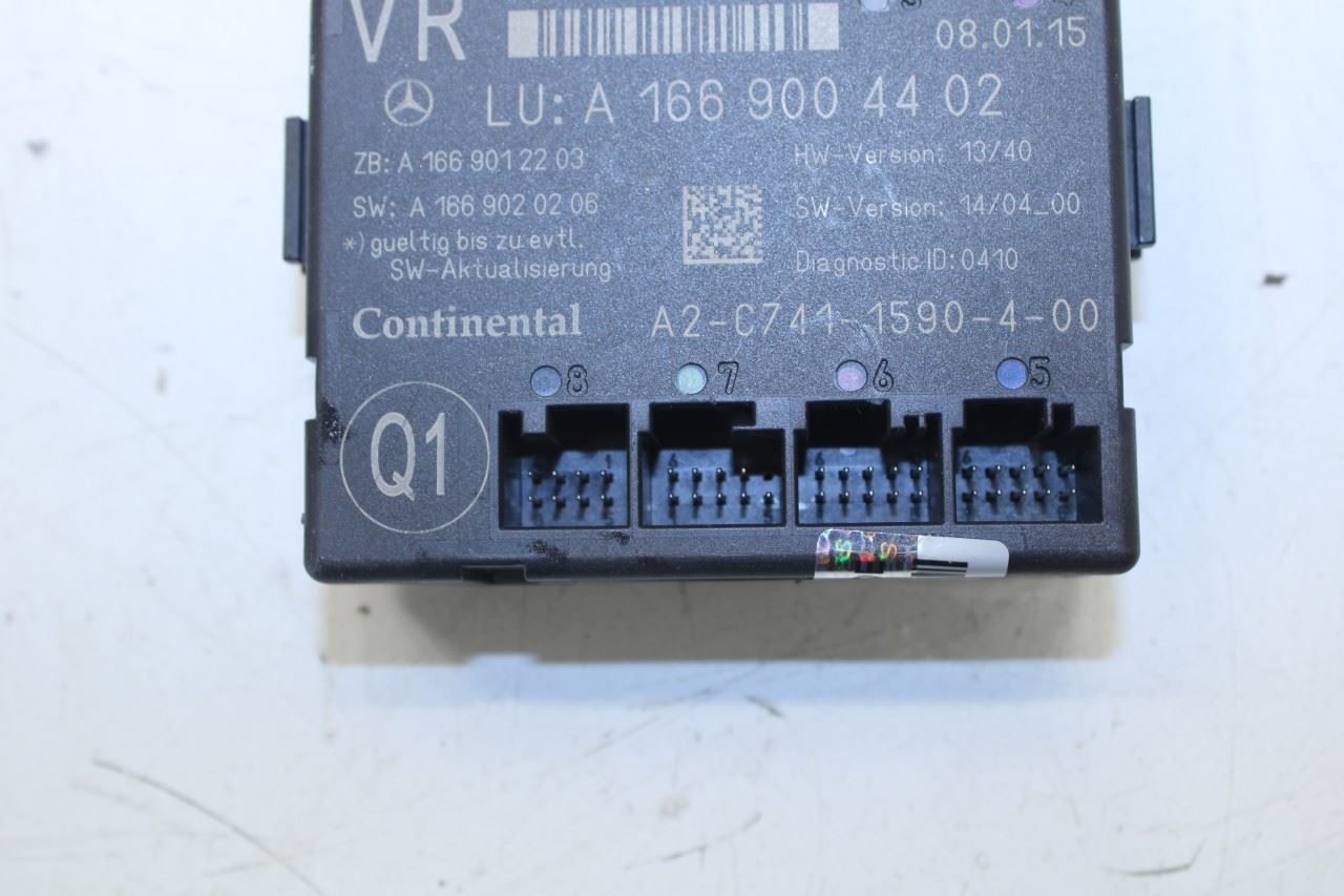 2012-2015 Mercedes-Benz ML350 Front Right Door Control Module 166-900-44-02 OEM - Alshned Auto Parts
