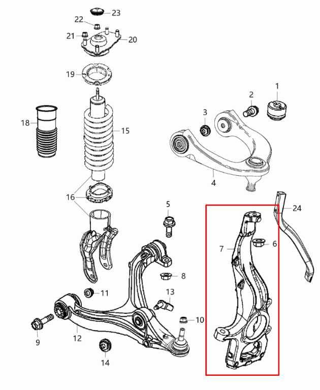 16-21 Jeep Grand Cherokee Summit Front Right Passenger Side Spindle Knuckle Hub - Alshned Auto Parts
