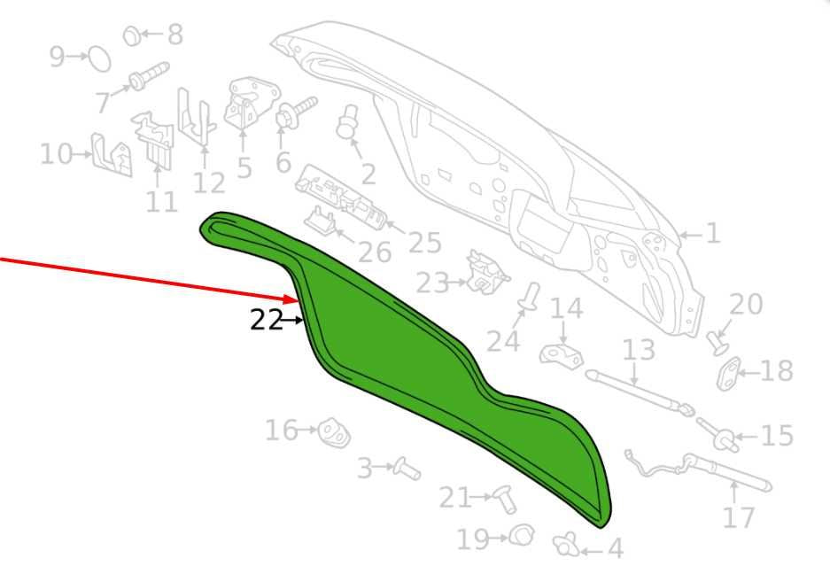 2011-2018 Porsche Cayenne S Trunk Deck Lid Hatch Weatherstrip Seal 95851270500 - Alshned Auto Parts