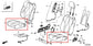 19-21 Acura ILX Technology A-Spec Front Passenger Right Side Seat Lower Cushion - Alshned Auto Parts