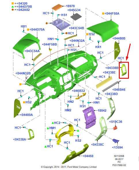 15-20 Ford F150 SuperCab Lariat Front Right Dash Outer Air Vent Grille w/ Trim - Alshned Auto Parts