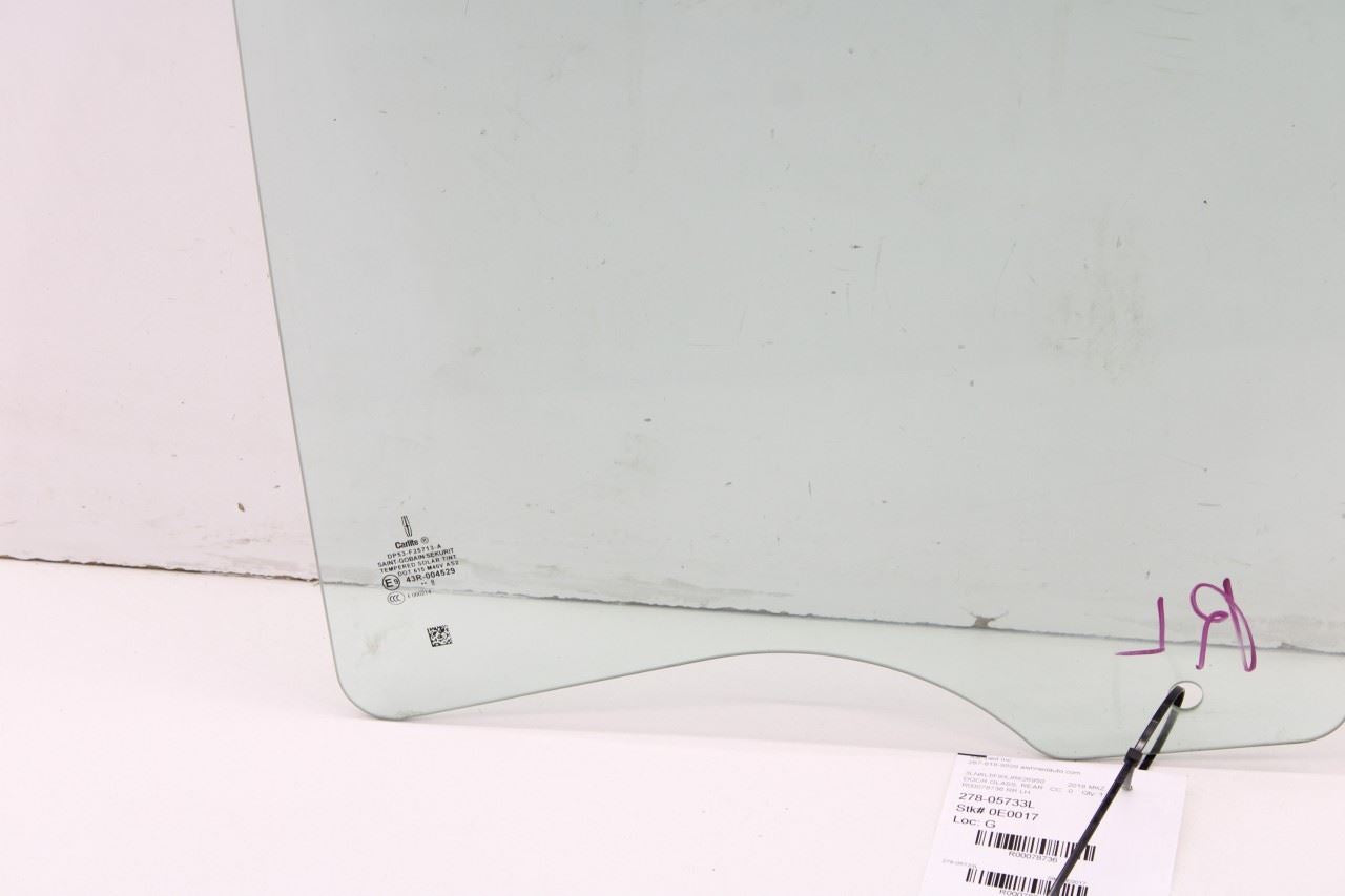 2013-2020 Lincoln MKZ Reserve Rear Left Side Door Window Glass DP53-F25713-A OEM - Alshned Auto Parts