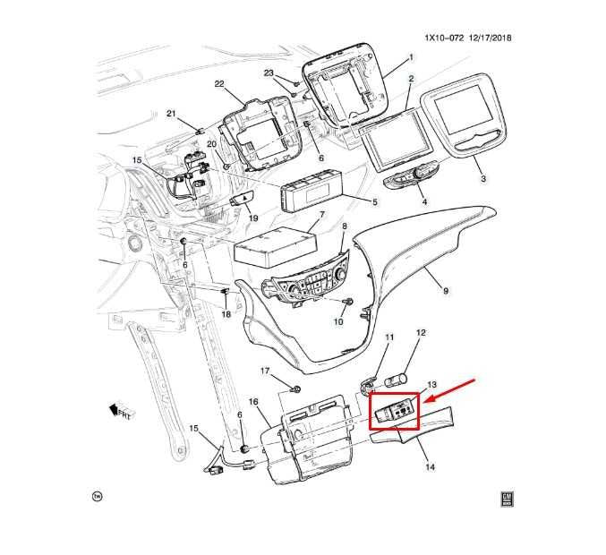 19-24 Chevrolet Equinox LT Center Console USB HUB Audio Auxiliary Jack 13529865 - Alshned Auto Parts