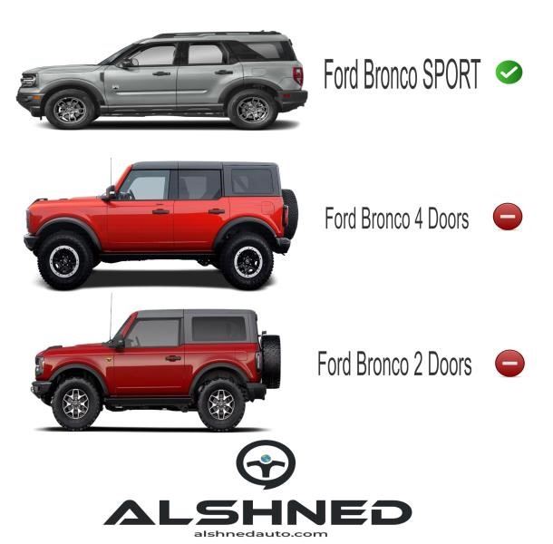 21-24 Ford Bronco Sport Liftgate Back Door Up Trim Panel Cover M1PZ7841308AA OEM - Alshned Auto Parts