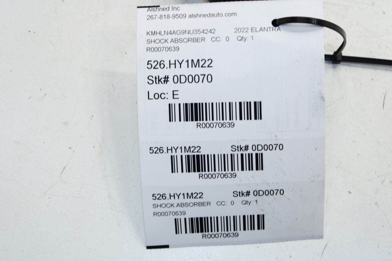 2021-23 Hyundai Elantra SEL 2L FWD RR RH or LH Shock Strut Absorber 55307-AA720 - Alshned Auto Parts