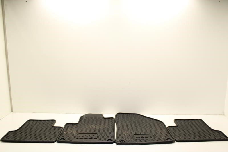 2015-2023 Jeep Cherokee All-Weather Rubber Floor Mat Set of 4 1UB87TRMAD OEM - Alshned Auto Parts