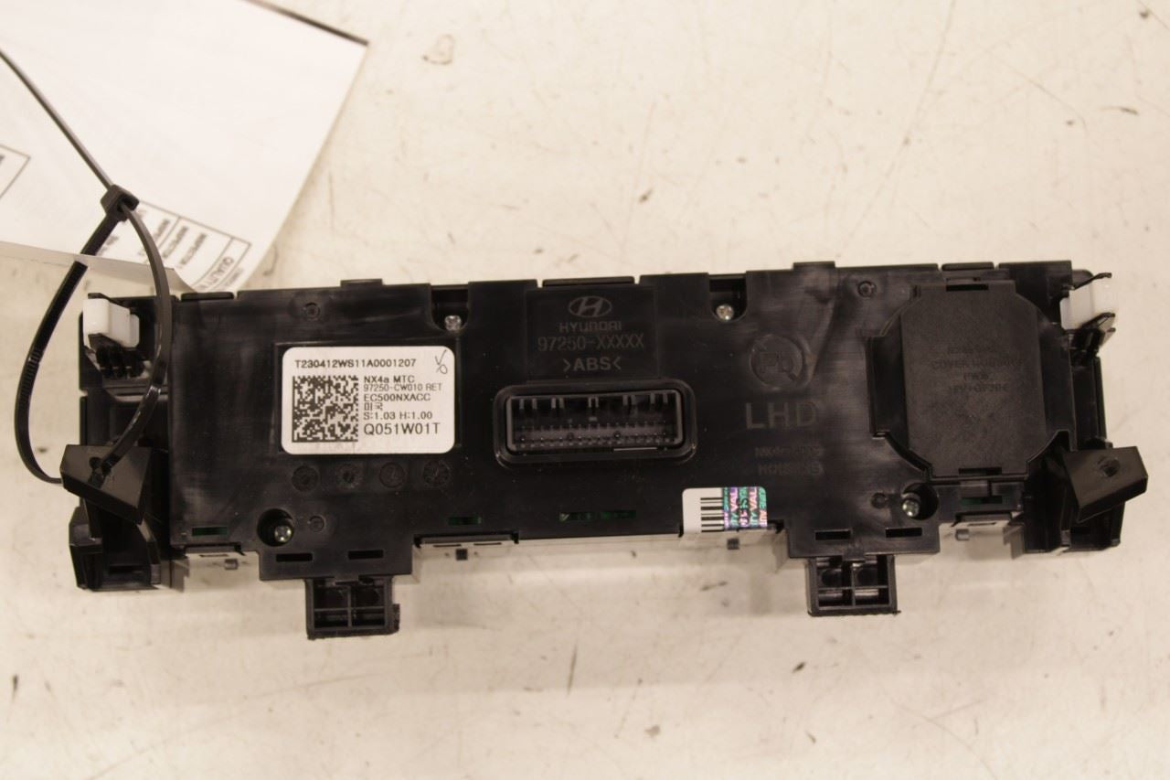 2022-2024 Hyundai Tucson SEL Dash AC Heater Temperature Climate Control Panel - Alshned Auto Parts