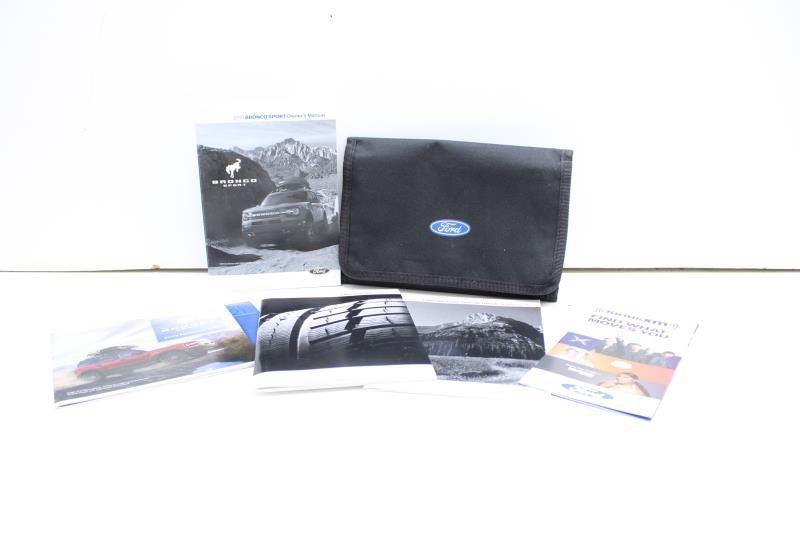 2021 Ford Bronco Sport Owners Manual Set with Case M1PJ-19A321-AA OEM - Alshned Auto Parts