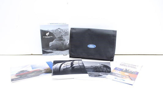 2021 Ford Bronco Sport Owners Manual Set with Case M1PJ-19A321-AA OEM - Alshned Auto Parts