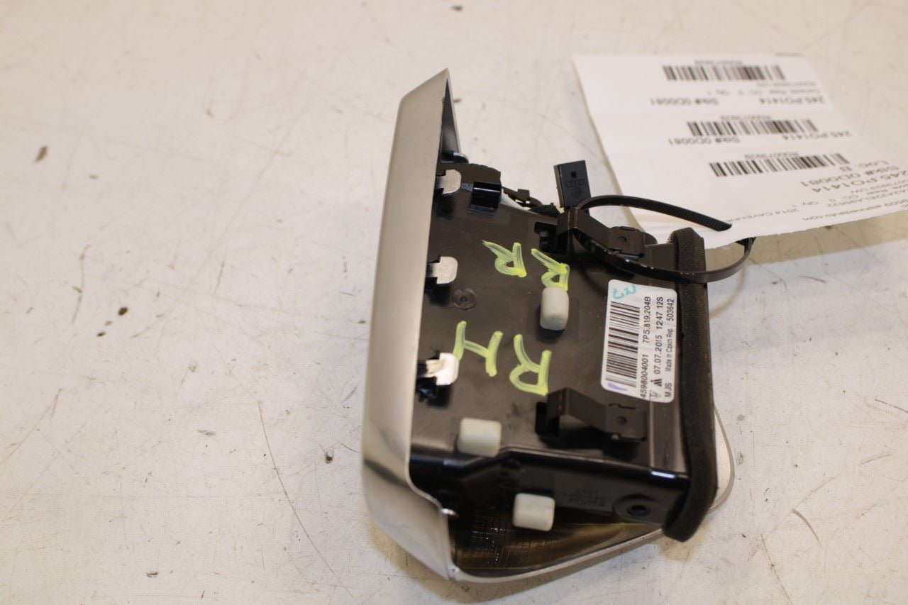 2011-2018 Porsche Cayenne Platinum Center Console Rear Back Panel Right Air Vent - Alshned Auto Parts