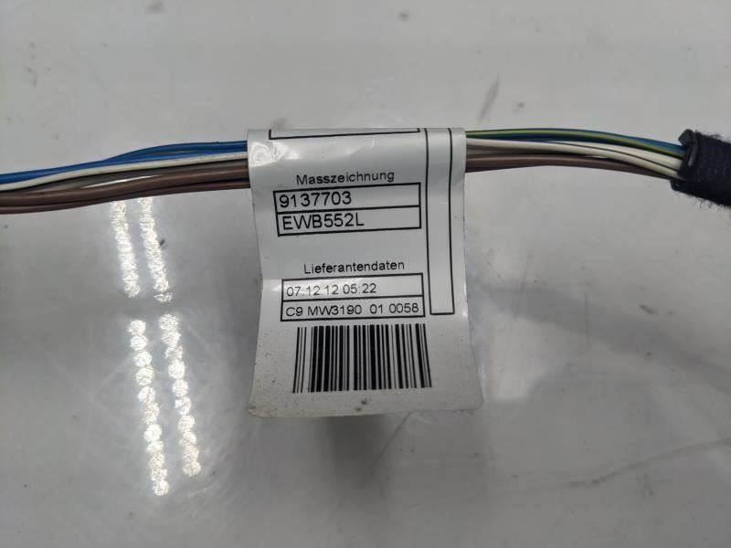 2013 Mini Cooper Front Left Driver Side Door Wire Harness 61129231840 OEM4