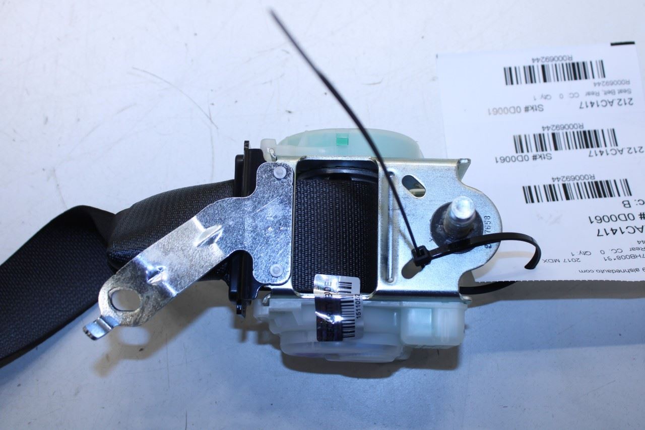 2014-20 Acura MDX Advance Rear Passenger Right Side 3rd Row Seat Belt Retractor - Alshned Auto Parts