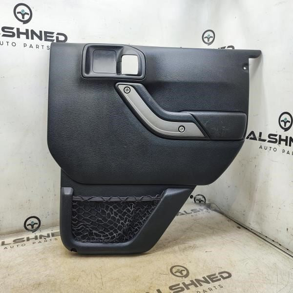 2011-17 Jeep Wrangler Rear Right Passenger Door Trim Panel 1QJ38DX9AF OEM *ReaD* - Alshned Auto Parts