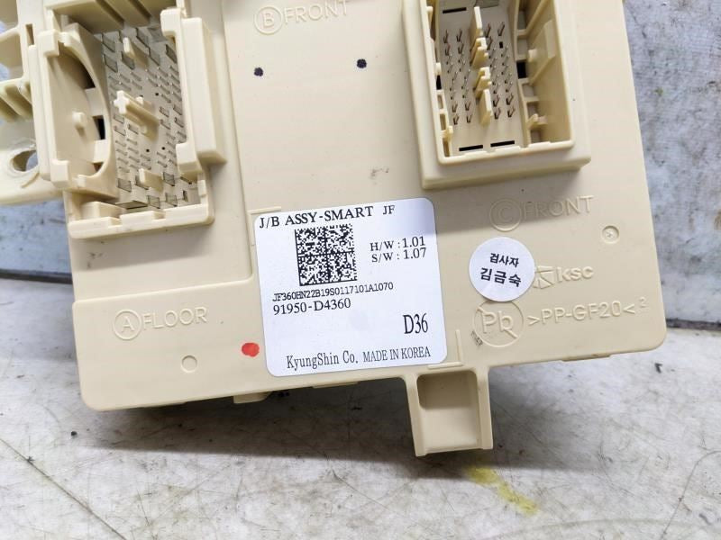 2018 Kia Optima Cabin Fuse Box Relay Junction Block 91950-D4360 OEM - Alshned Auto Parts