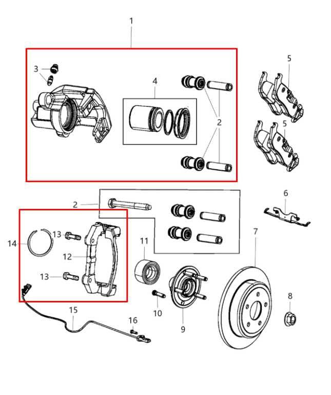 2011-20 Jeep Grand Cherokee Overland 3.6L AWD Rear Right Side Brake Disc Caliper - Alshned Auto Parts